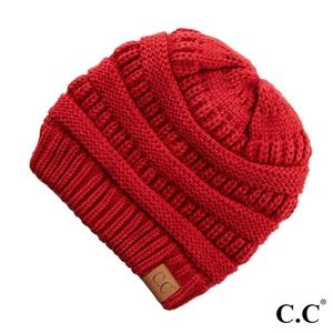 CC Winter Beanie Original Authentic Hat Cardinal